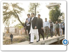 Worthy Commissioner/Chairman BOT/BOG DPS Wazirabad site visit 